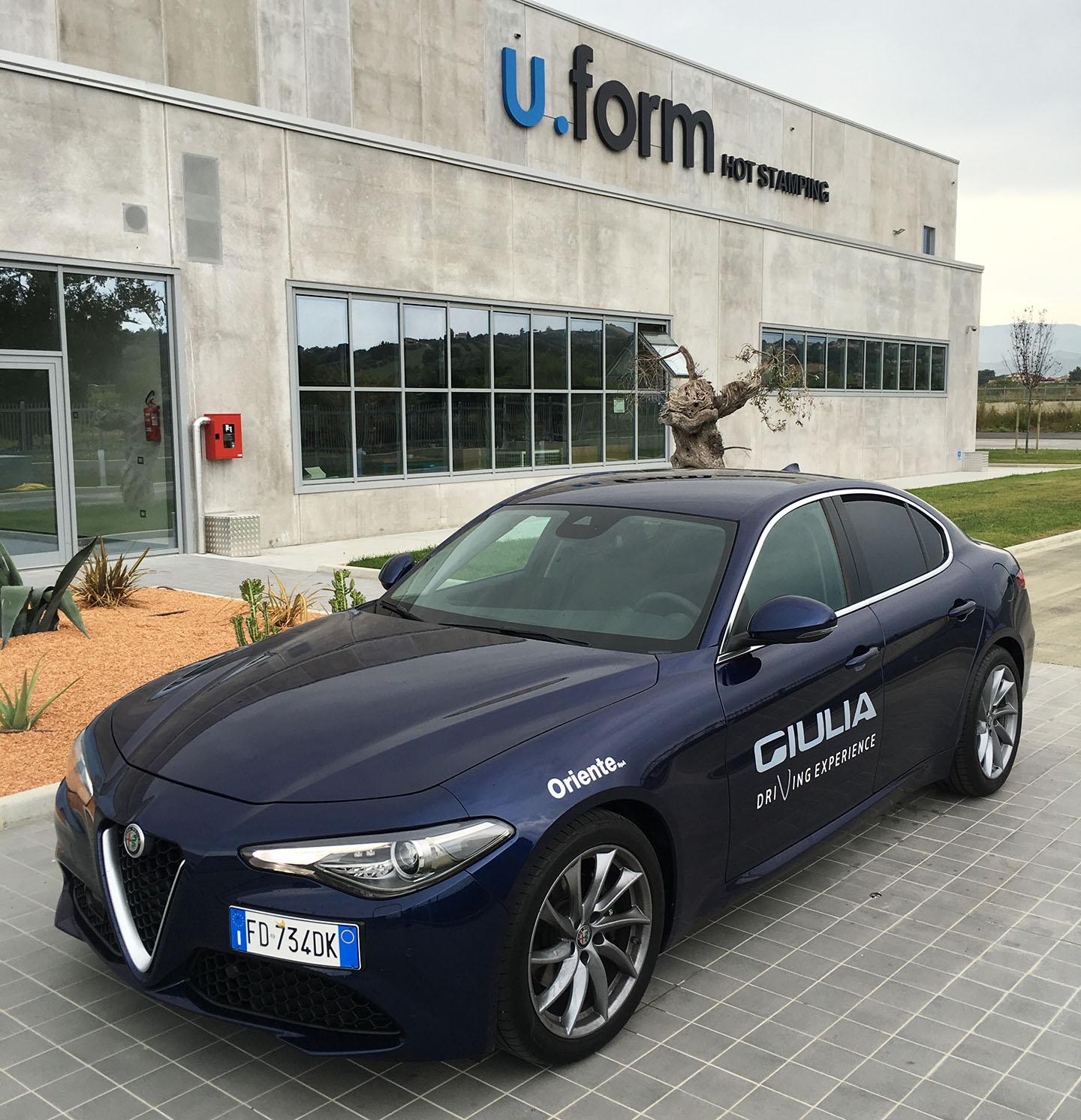 Equipment from AP&T is used to manufacture press hardened parts for Alfa Giulia, among others.