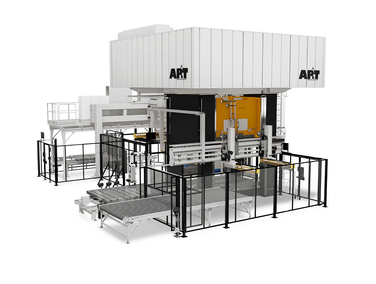 AP&T’s new production line for hot forming of high-strength aluminum enables the weight of car body parts to be reduced up to 50 percent.