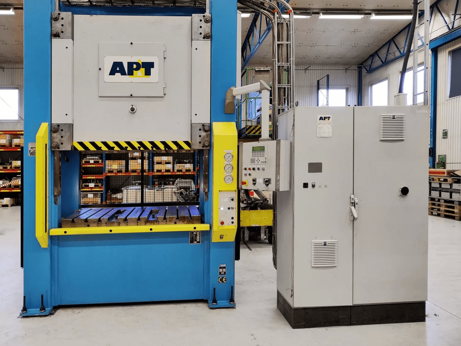 AP&T's factory-rebuilt presses meet today’s stringent performance and safety demands.