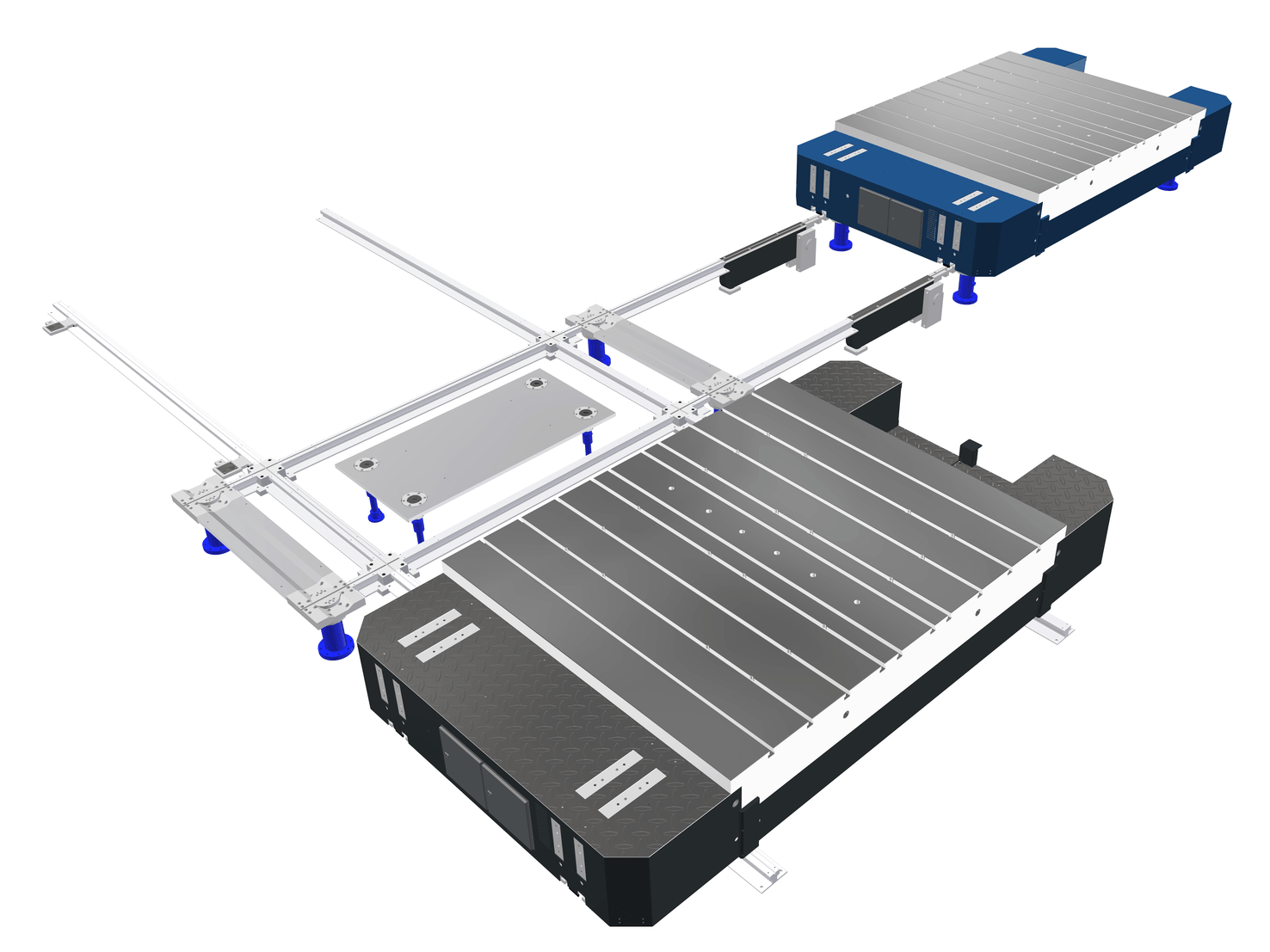 AP&T’s newly developed Moving Bolster offers easier and quicker tool changes for tools weighing 30 metric tons and above. 